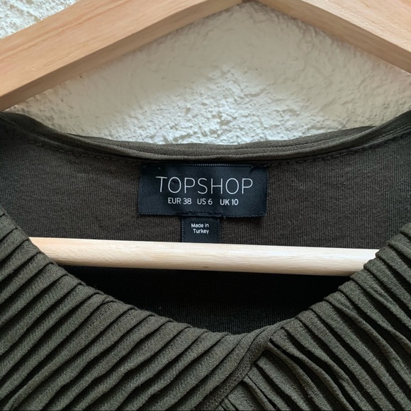 TOPSHOP | Textured Dress | size 10 - Picture 7 of 13